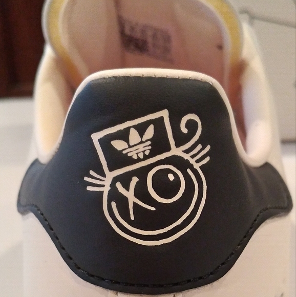 Adidas Superstar x Andre Saraiva Size 8 mens Cream and Black - Picture 8 of 9